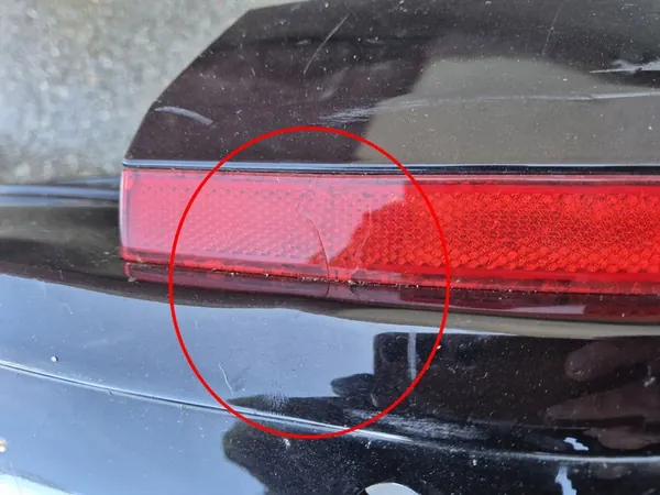 Paraurti posteriore VW Transporter T6 7LA T6.1 LC9X image 4