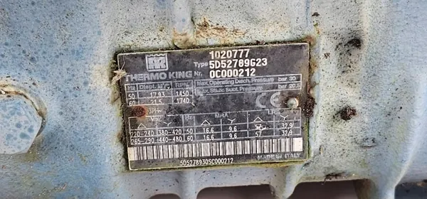 Unidade de refrigeração Thermo King usada OEM 1020777 image 5