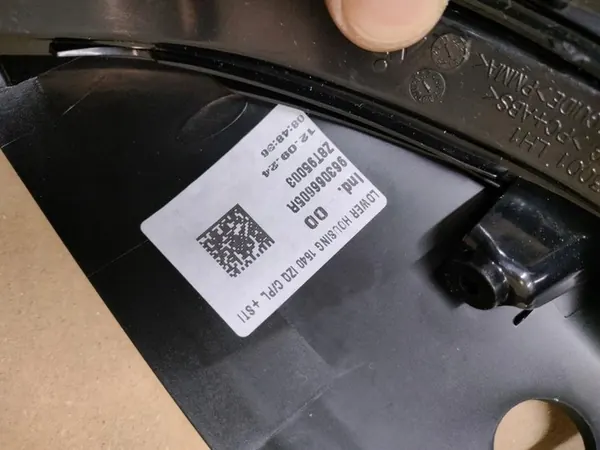 Carcaça de sinalizador de espelho esquerdo Renault Megane IV Talisman OE image 4