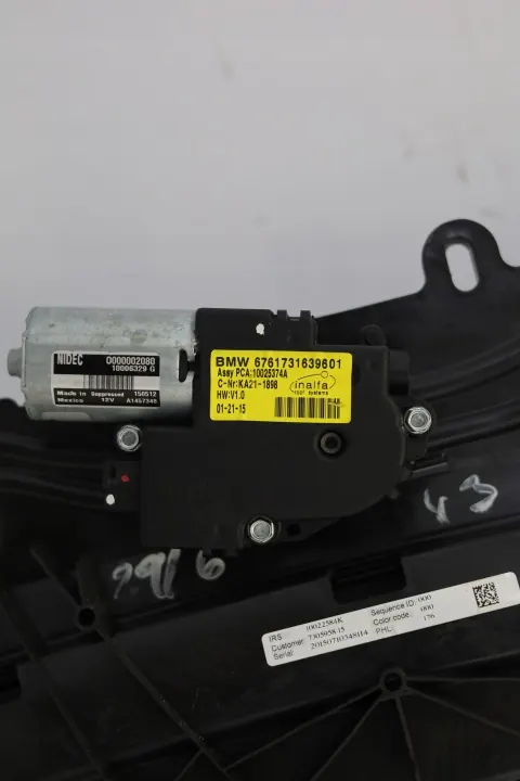 Panoraamakattolasi OEM 7305958 Mini Cooper S F56:lle image 8