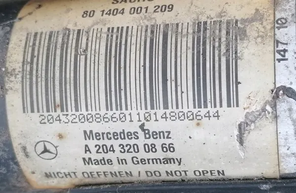 MERCEDES C-KLASA W204 1.8 CGI McPherson Destro Anteriore A2043200866 image 2