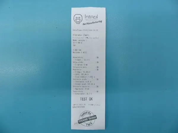 ALTERNATOR MERCEDES W212 2.2 CDI A0009067702 image 5