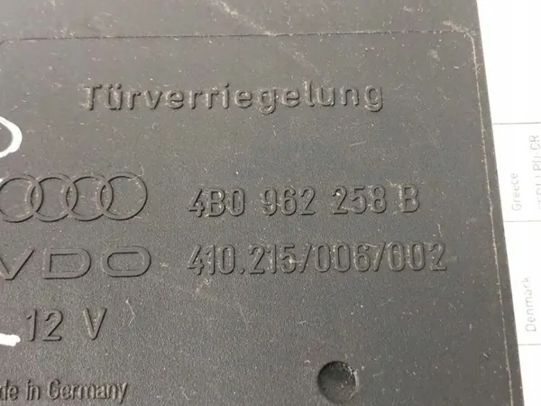 Module Confort Audi A6 OEM 4B0962258B - Occasion image 4