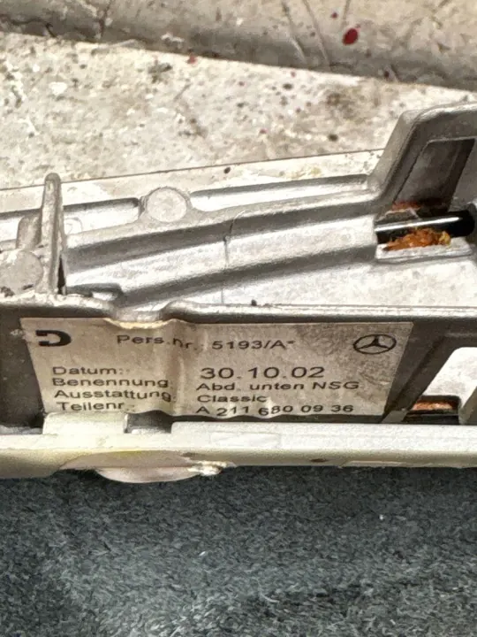 Mercedes-Benz versnellingspookframe OEM A2116800936 image 6