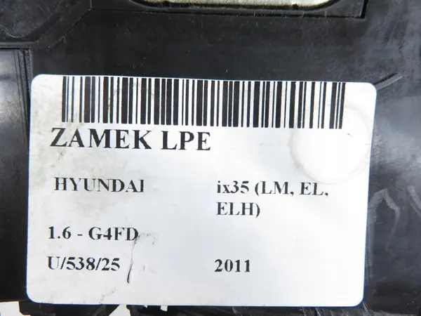 ZAMEK LPE HYUNDAI ix35 2011 image 7