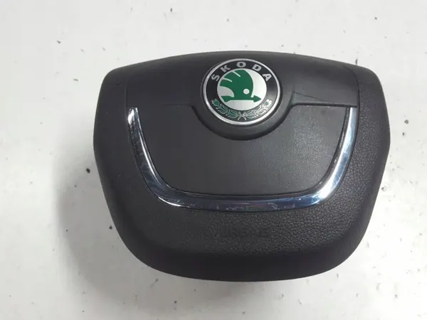 Airbag condutor OEM 1Z0880201AH para Skoda Octavia II image 2