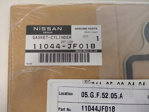 Vasen sylinterinkansi OEM 11044-JF01B Nissan GT-R VR38 image 4