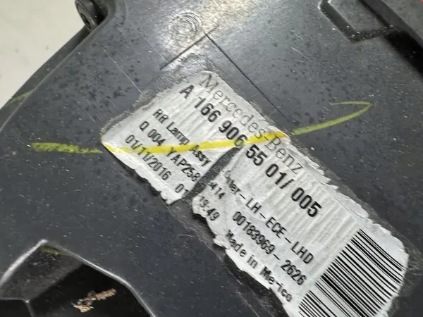 Lámpara trasera izquierda MERCEDES GLE W166 15- OEM image 4