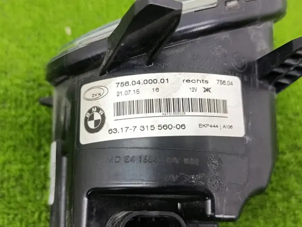 OEM 7560400001 Höger Fram-DRL för BMW 3 F30/F31 image 8