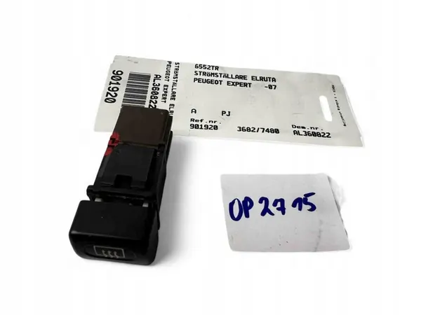 Heizknopf für Heckscheibe Peugeot Expert (224) OEM 6552TR image 3