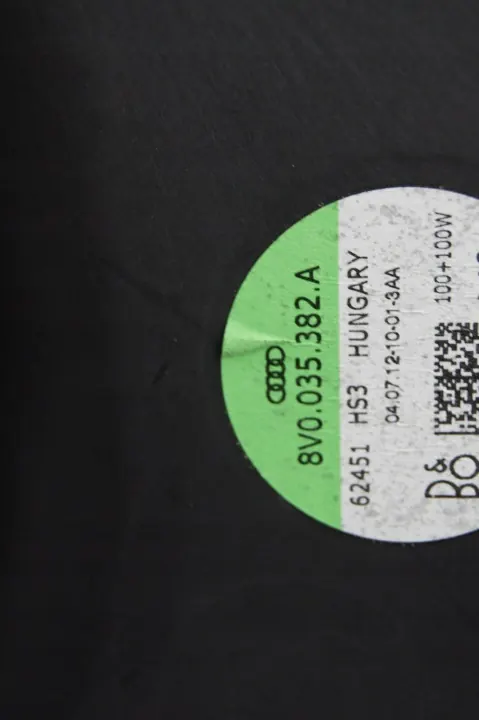 Subwoofer-luidspreker OEM 8V0035382A - Links voor/achter image 6
