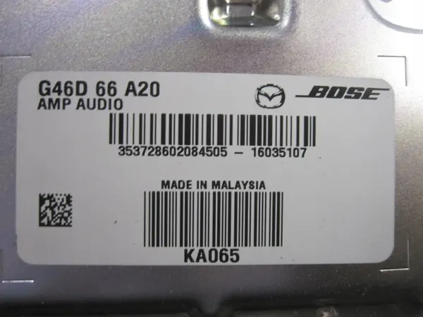 Radioverstärker Mazda 6 III GJ 16r G46D66A20 image 8