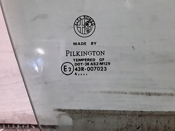 2005 Alfa Romeo 156 Oven lasi 43r007023 image 2