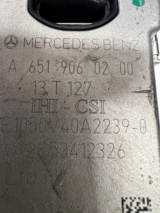 Turbo Mercedes C E, GLK 2.2CDi A6510900086 image 3