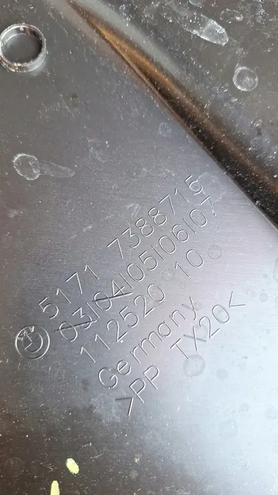 Capa de Para-brisa BMW 5 G30 Esquerda Direita 7388715 7388716 image 2