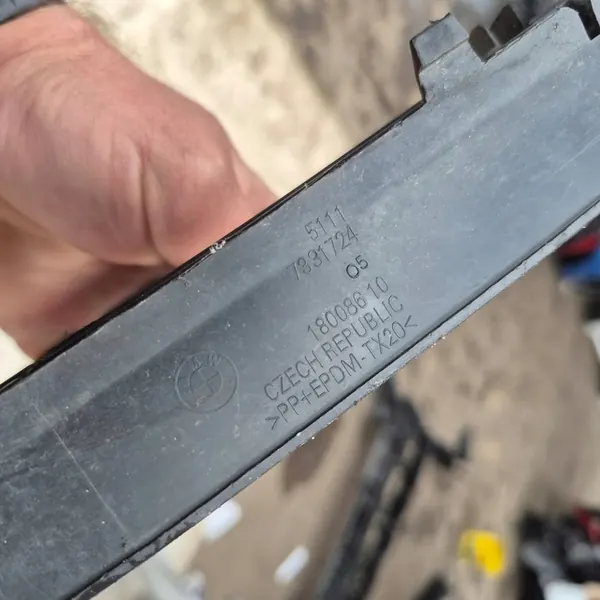 Griglia Paraurti Anteriore BMW 5 F10 F11 LCI 51117331724 image 2