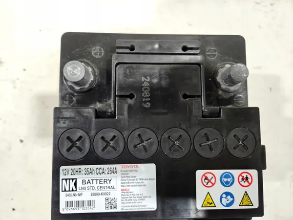 Batterie Toyota OEM 28800-K0022 35 Ah Occasion image 5