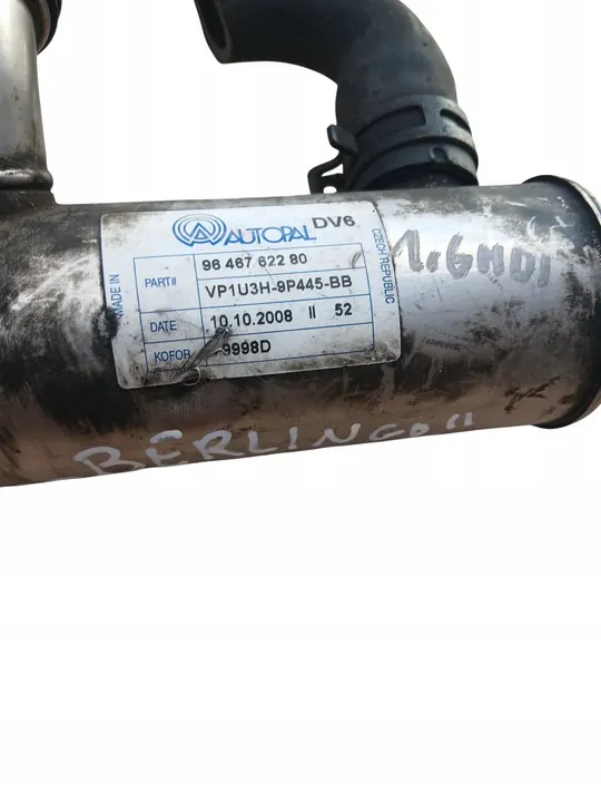 Enfriador EGR Citroen Berlingo II 1.6 HDI image 2