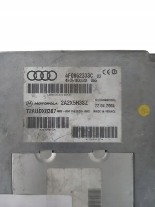 Módulo Teléfono Audi A8 D3 OEM 4F0862333C 2003-2009 image 4