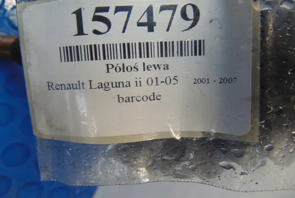 RENAULT LAGUNA II 1.8 2.0 16V Vänster drivaxel + ABS image 5