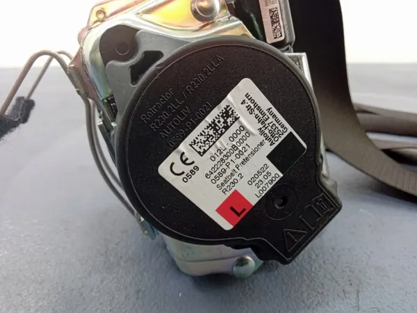 Turvavyö BMW 1 F40 OEM 7456263 Etu Vasen image 5