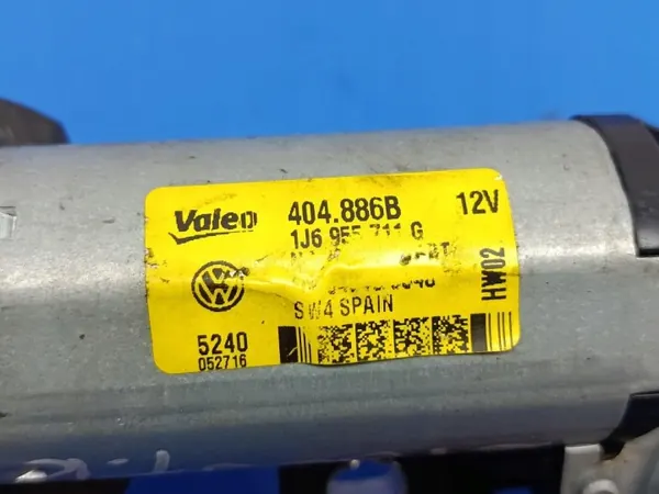 Moteur d'essuie-glace arrière VW Golf 4 1J6955711G VALEO image 5