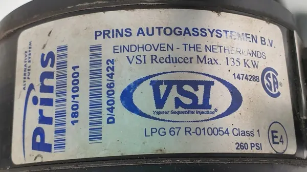 Prins LPG Evaporator Reducer OEM 67R-010054 image 3