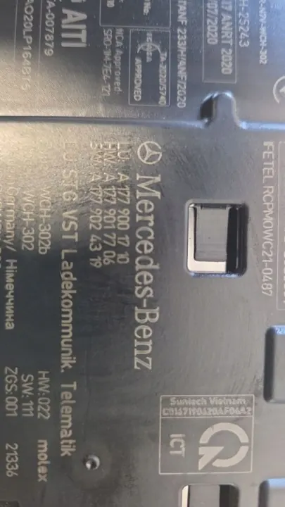 Module Ordinateur Mercedes-Benz EQA 2022 OEM A1779001710 image 3