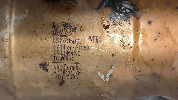 Catalisador usado OEM A00096169 para BAIC image 4
