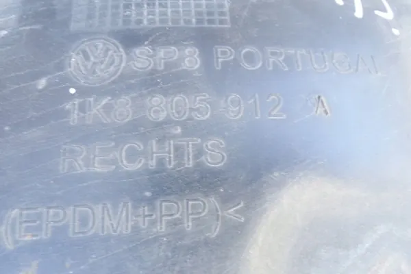 Passaruota anteriore destro VW SCIROCCO 1K8805912A image 2