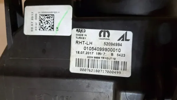 Farol dianteiro esquerdo Fiat Tipo II 52094994 image 10