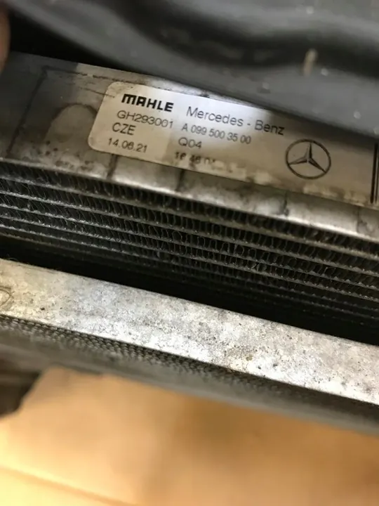MERCEDES GLB GLA W247 W177 Radiator Ventilator Set OEM image 9
