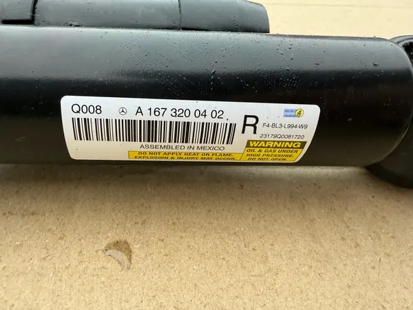 Amortizzatore posteriore Airmatic destro Mercedes GLS X167 OEM image 3