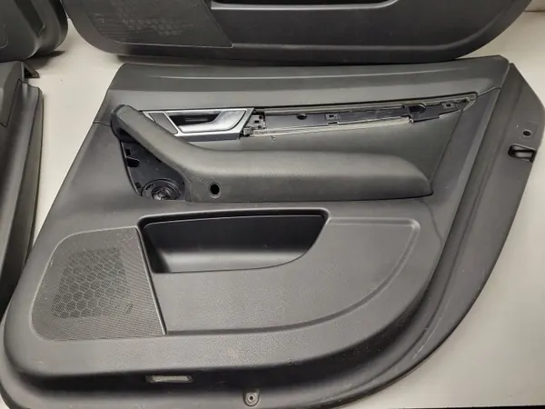 OEM AYN5929 Garniture Portière Cuir Noir Audi A6 image 4