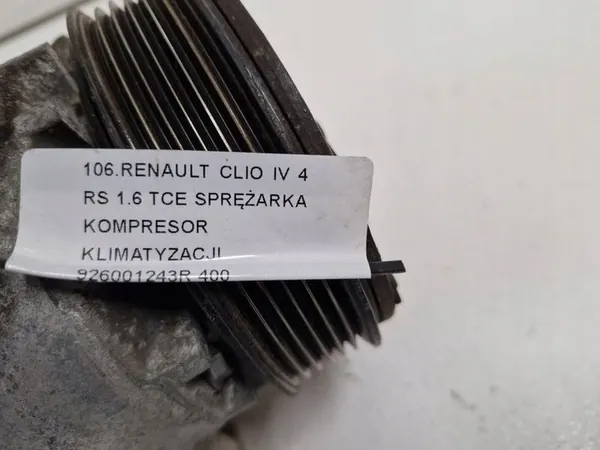 Compressore Aria Condizionata RENAULT CLIO 4 IV 1.6 TCE RS 926001243R image 5