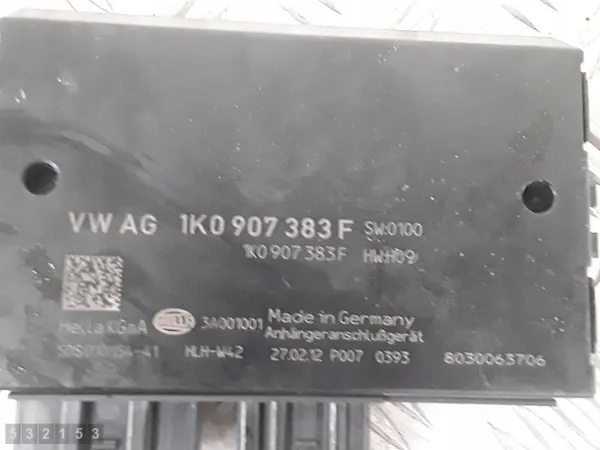 2012 Skoda Superb B6 ECU 1K0907383F image 4