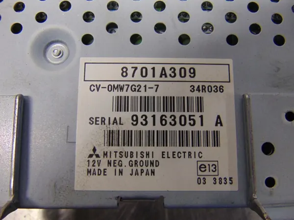 OEM 8701a309 Vahvistin Mitsubishi Lancer/Outlander image 7