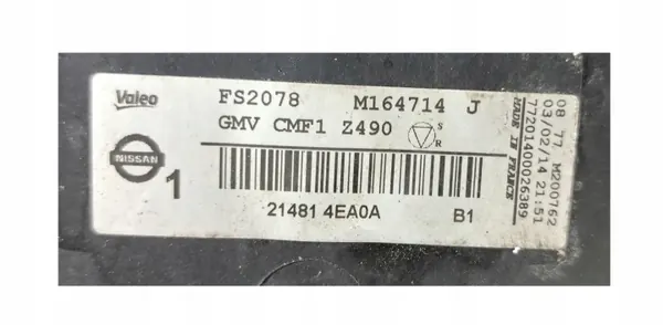 Radiatorventilator water/airco OEM 921009251R Qashqai II image 6