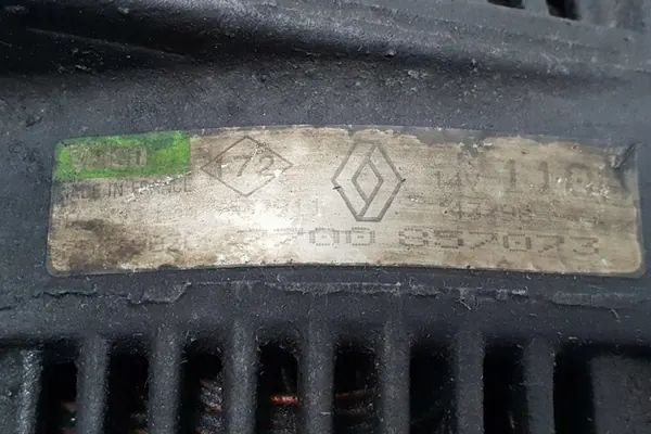 Vaihtovirtageneraattori RENAULT ESPACE III 2.0L bensiini image 5