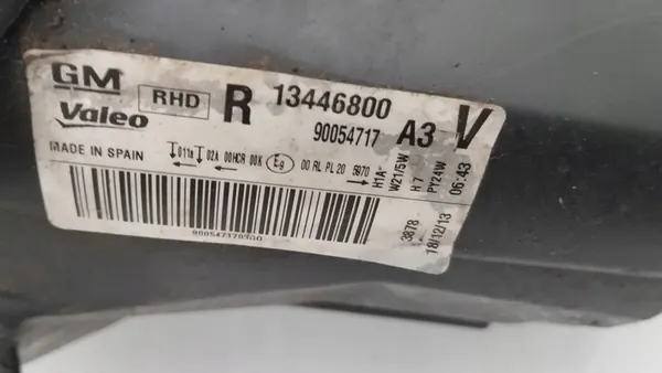 Opel Corsa D 2014 Oikea Ajovalaisin 13446800 image 6