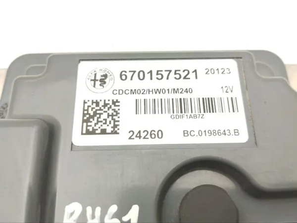 Controladores Maserati MC20 2023 OEM 670157521 image 4