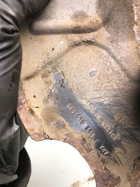 Volkswagen Golf VI 2012 Mozzo anteriore 1K0615311F image 4