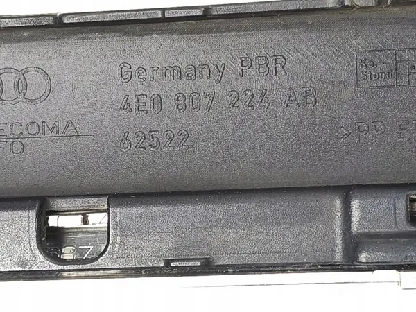 OEM 4E0807224AB Stötfångarlist Höger PDC Blå Krom image 8
