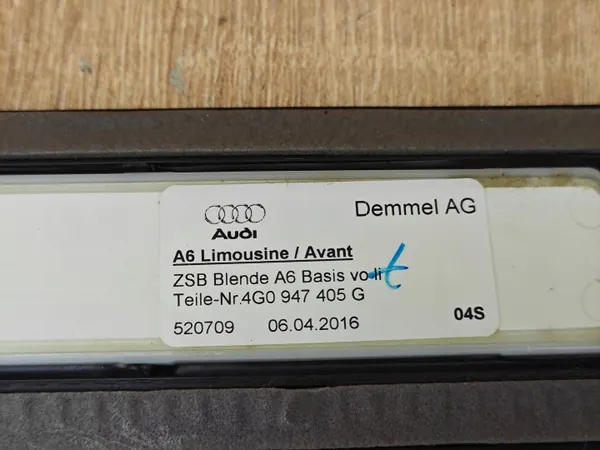 OEM 4G0947405G LED-tröskellist vänster fram Audi A6 image 5