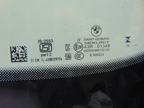 BMW 1 F70 Frontscheibe grün RLSBS - 51315A35790 image 3