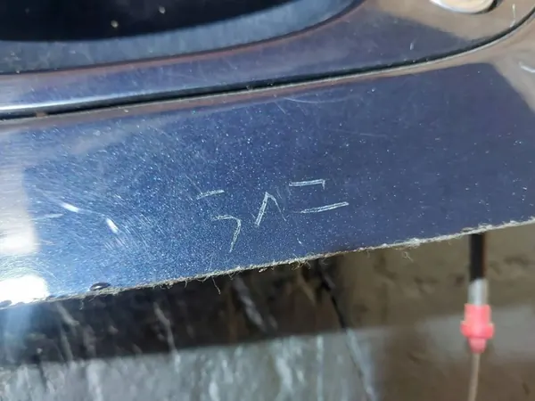 Vasen etuoven kahva BMW 5 E39 ORIENTBLAU image 2