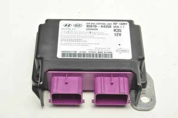 Module Capteur Airbag Kia Carens IV OEM 95910-A4350 image 2