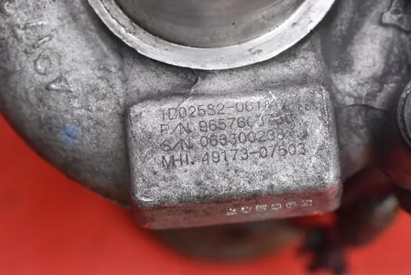 Turboalimentador Citroen C4 1.6 HDI 9657603780 image 7