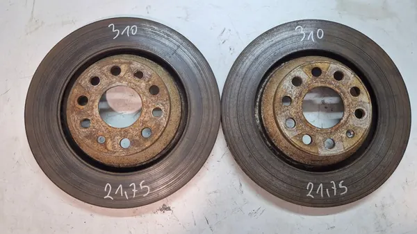 Audi A3 S3 RS3 8V TT Vasemman Takapään Jarrusatula Punainen OEM image 3