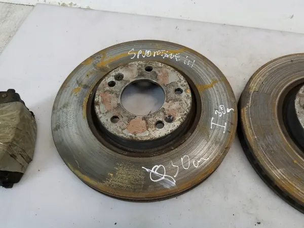 Disco e Pastilhas Freio Dianteiro OEM TARCZA SPORTAGE III image 3